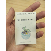 Thema gericht kaartje voor jouw geluksengeltje