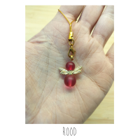 Geluksengeltje van glas - Handgemaakt met liefde