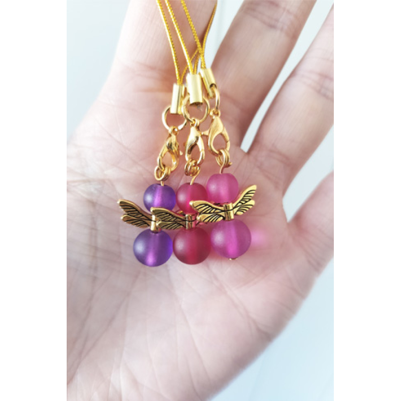 Geluksengeltje van glas - Handgemaakt met liefde