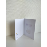 Wenskaart Gefelicitaart - Felicitatiekaart inclusief envelop