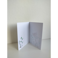 Wenskaart Waterlelie - Rustgevende kaart inclusief envelop